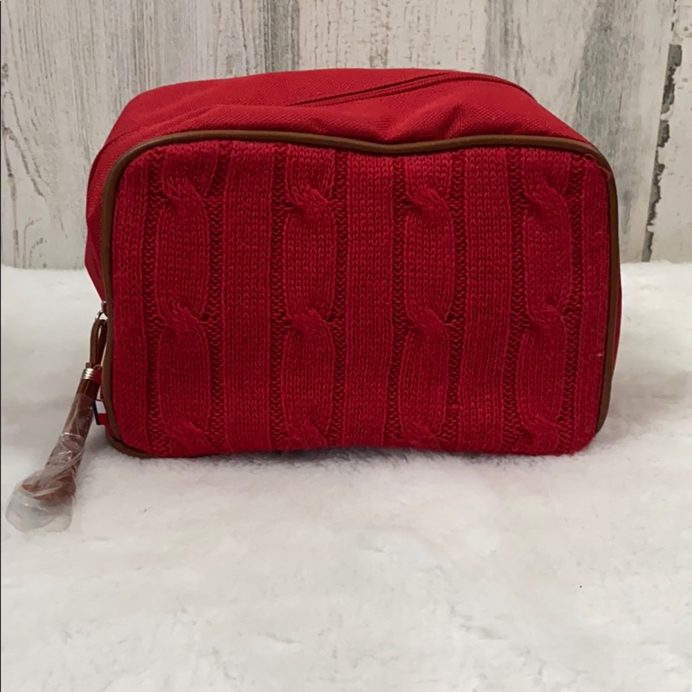Tommy Hilfiger Red Travel Shave/Cosmetic Bag